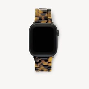 Machete Apple Watch band with universal adjustments in tortoise